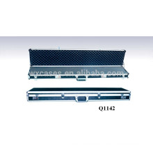 rounded aluminum rifle case with foam inside from China manufacturer good quality